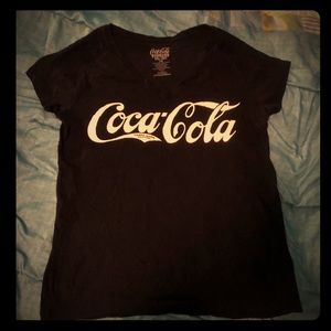 Vintage Coca-Cola v-neck tee